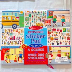 Melissa & Doug Reusable Sticker Pad